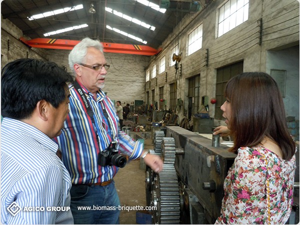 Briquetting Machine Customer Visits