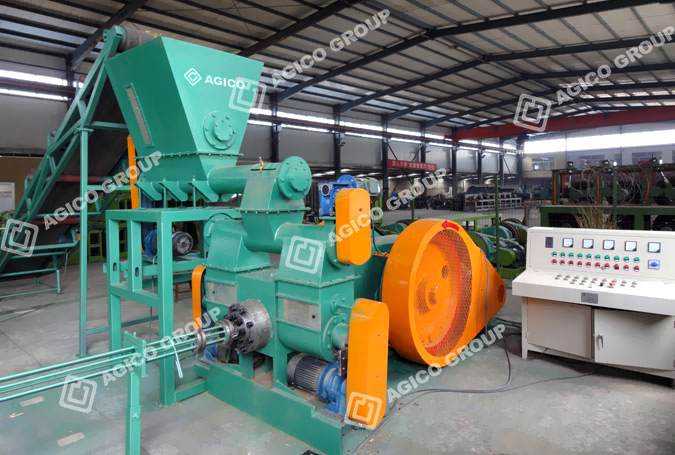 large wood briquette machine