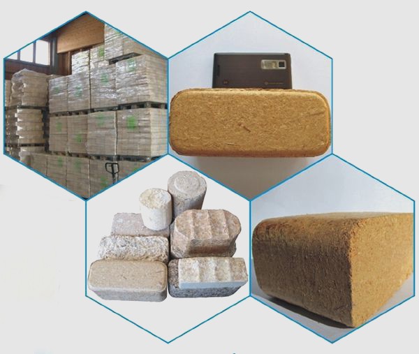 Hydraulic Fuel Briquettes