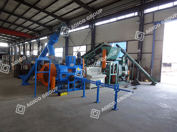 mechanical stamping briquette plant