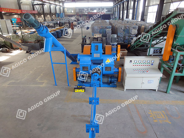 mechanical stamping briquette plant