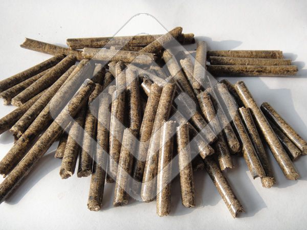 peanut shell pellet briquettes